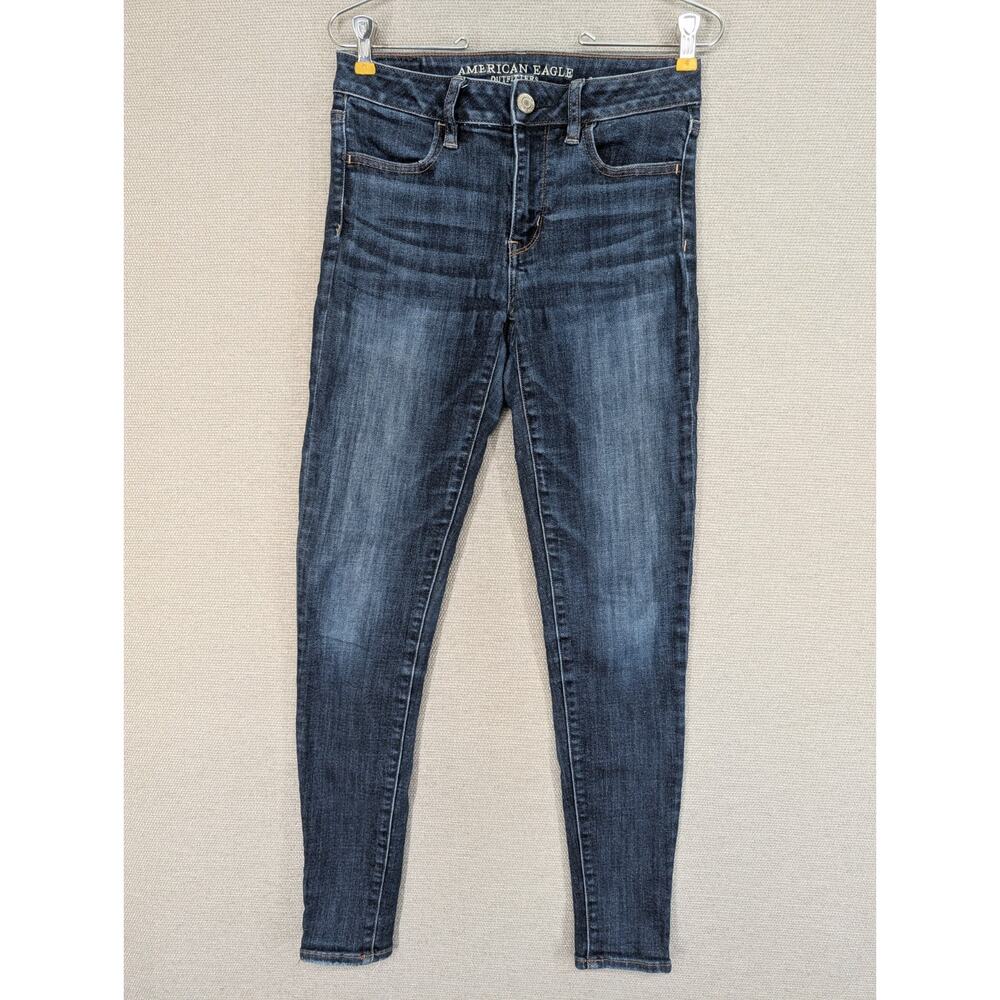 American Eagle Outfitters Super Super Stretch Jeans Jegging Size 4 Hi-Rise